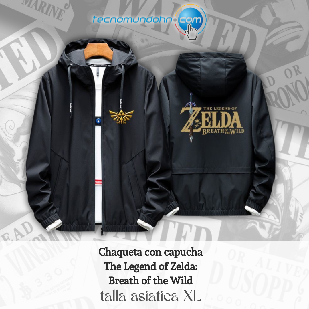 Chaqueta Con Capucha The Legend Of Zelda