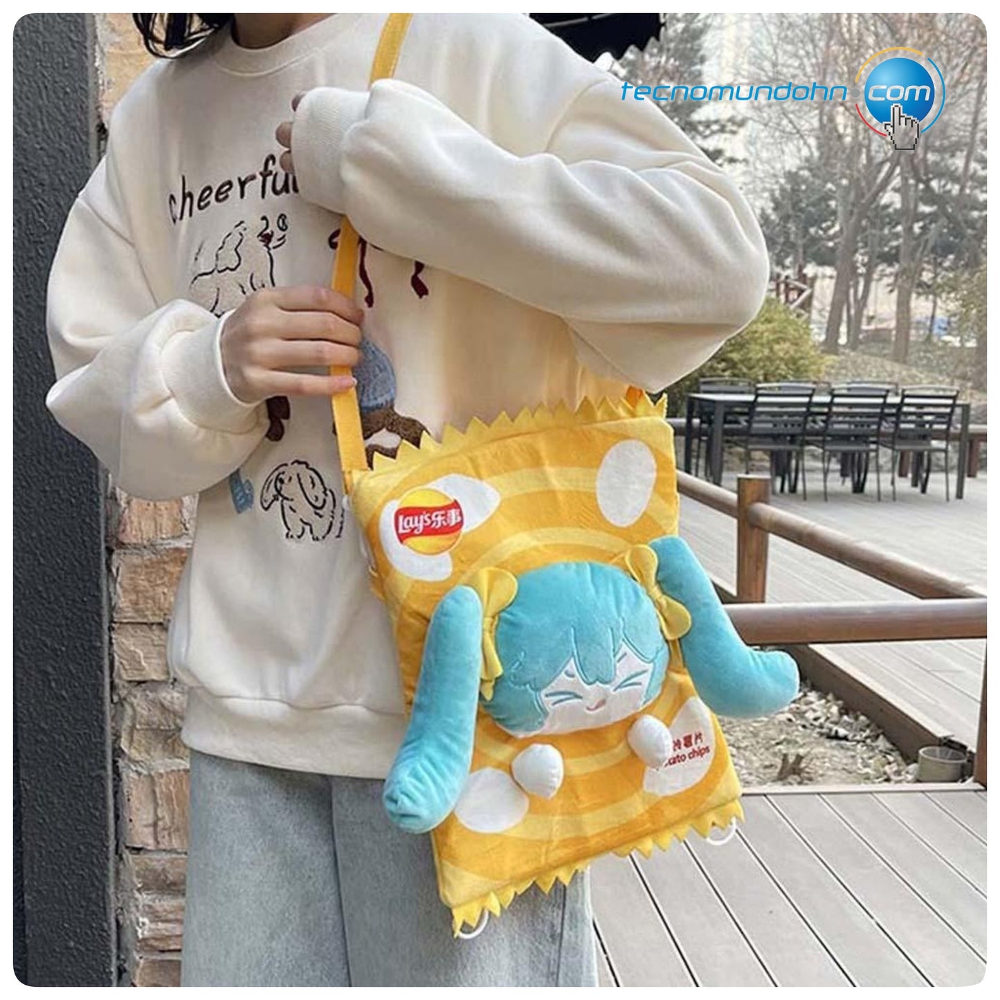 Bolso Con Forma De Bolsa De Patatas Fritas Lay'S De Hatsune Miku