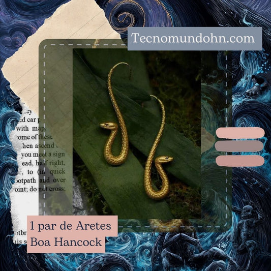 1 Par De Aretes Boa Hancock