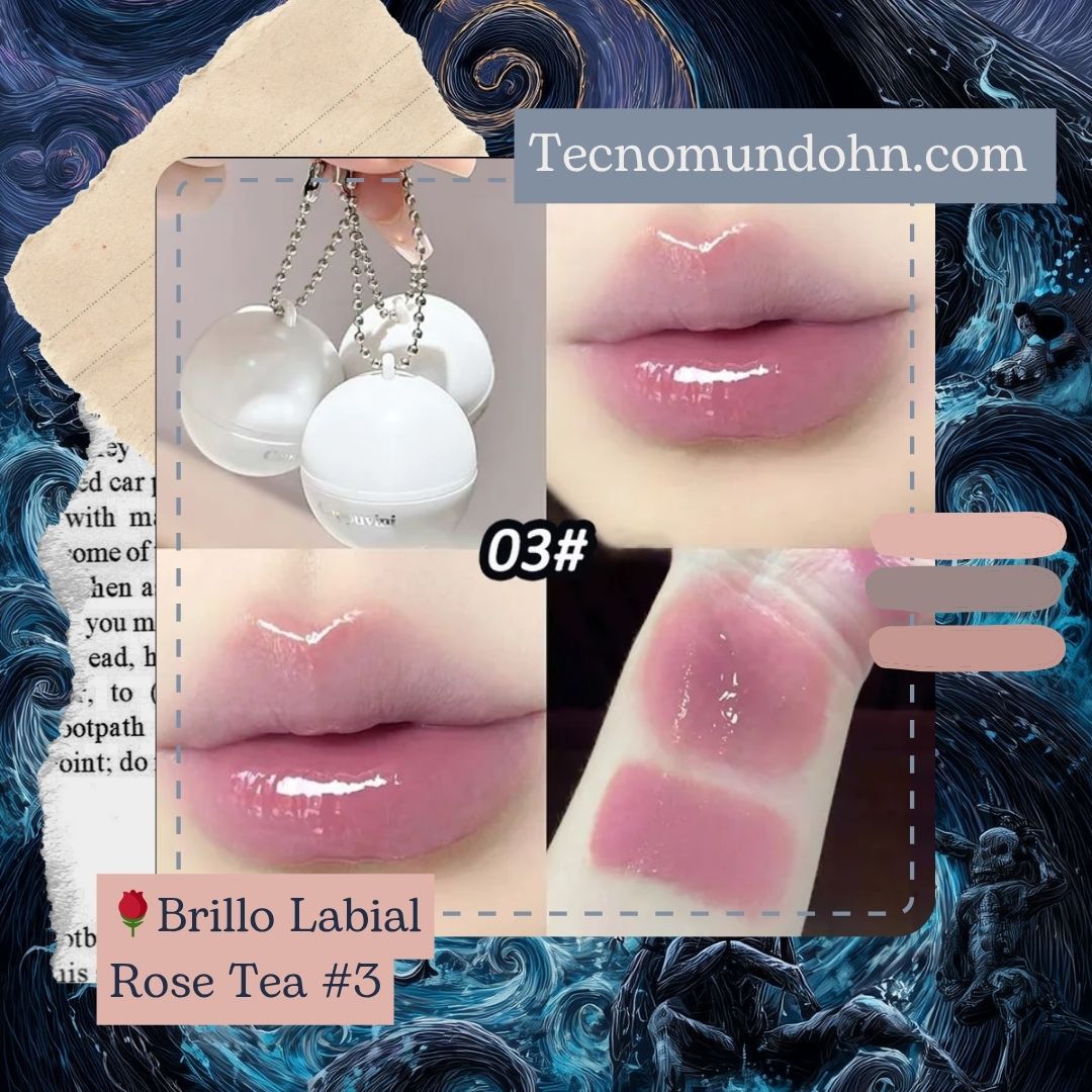 Brillo Labial Rose Tea #3