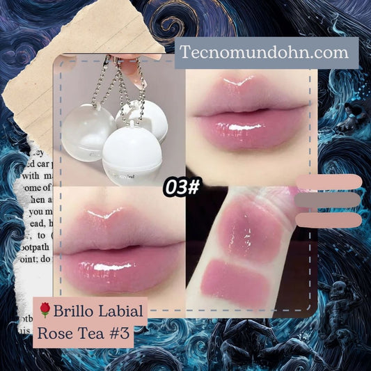 Brillo Labial Rose Tea #3