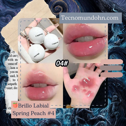 Brillo Labial Spring Peach #4