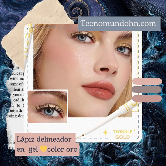 Lápiz Delineador En  Gel Color Oro