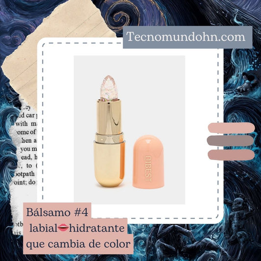 Bálsamo #4 Labial Hidratante Que Cambia De Color