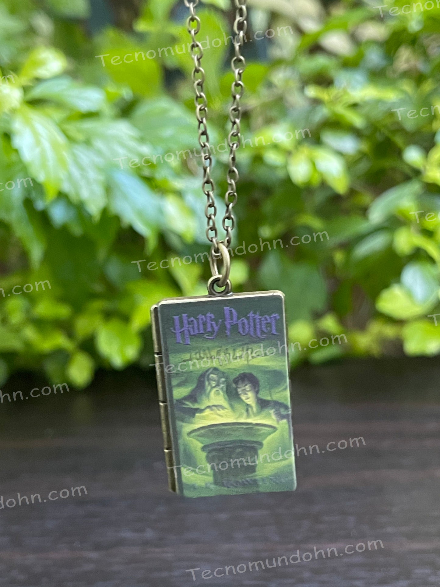 Collar portada libro Harry Potter y el príncipe mestizo