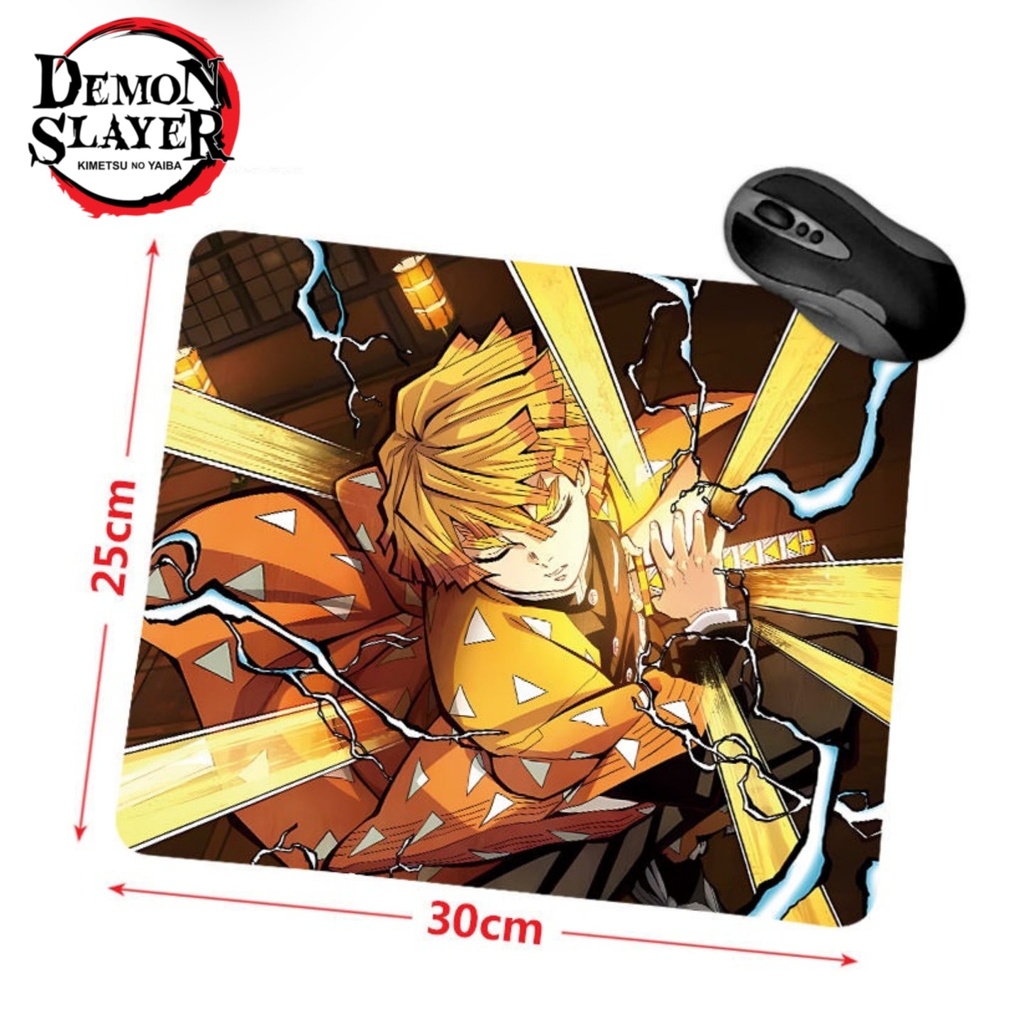 Mouse Pad Zenitsu Agatsuma | Demon Slayer