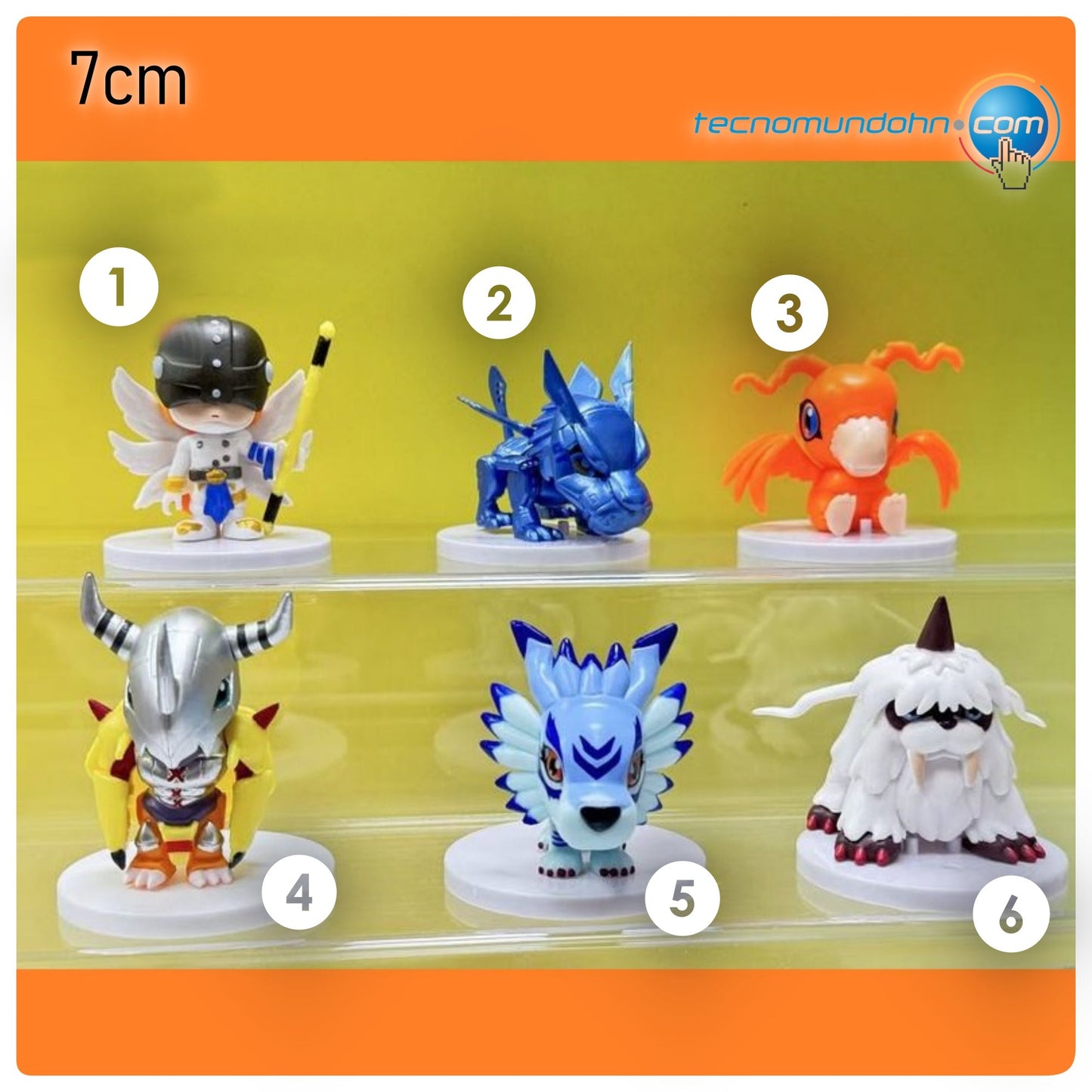Figuras Digimon Monstruos Digitales B