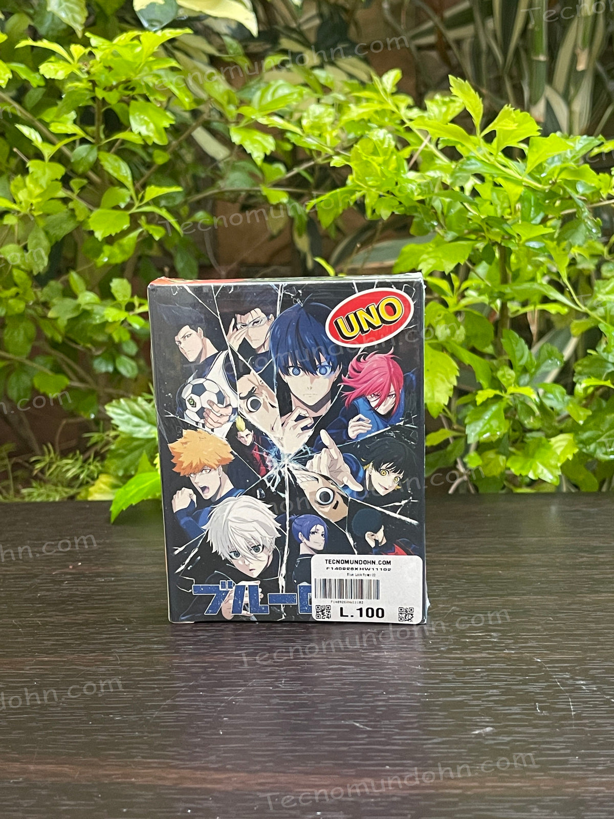 Caja De Naipes Uno Blue Lock