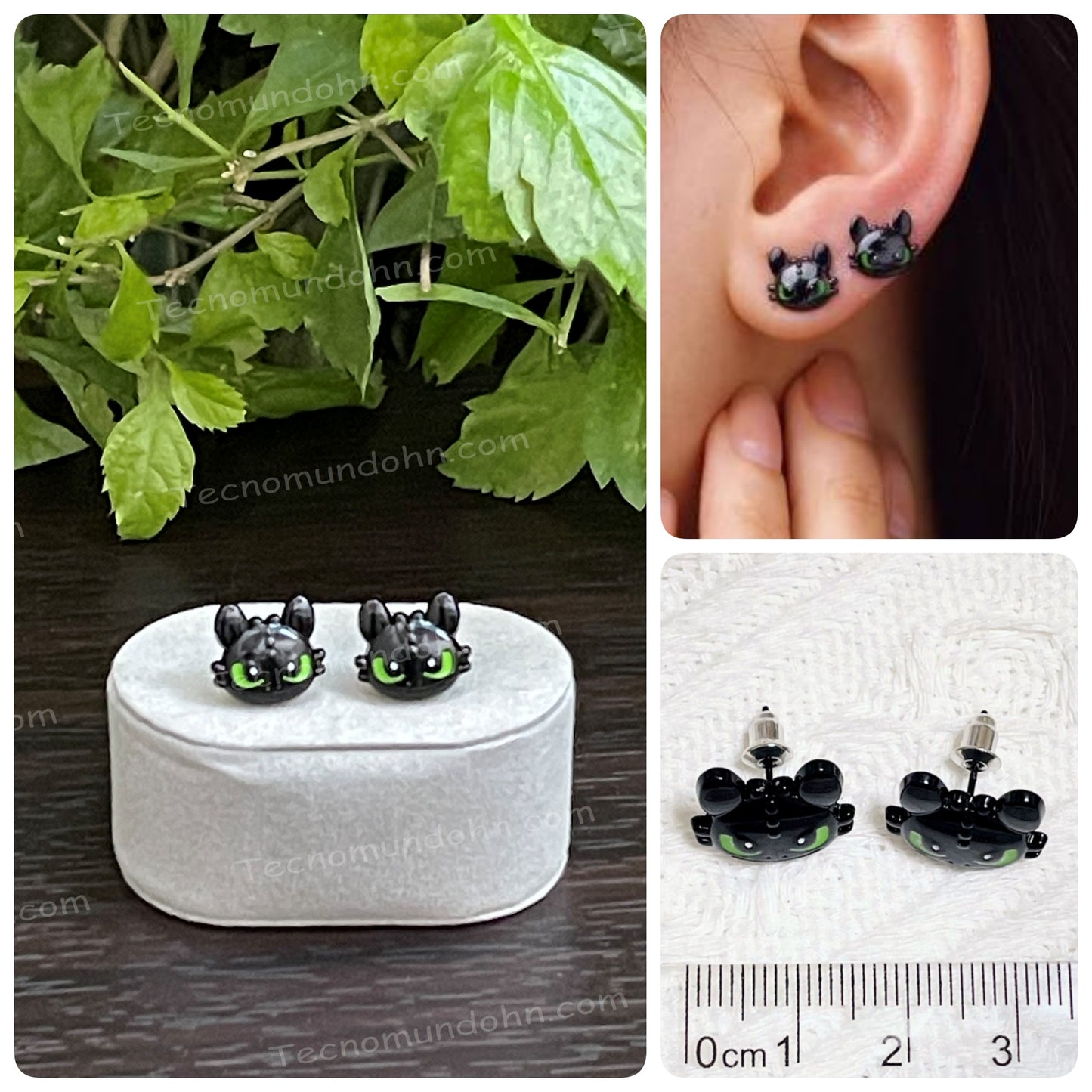 Aretes Tipo Dormilona De Chimuelo
