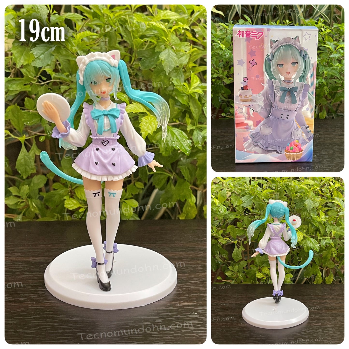 Figura Hatsune Miku "Cat Maid" 19Cm