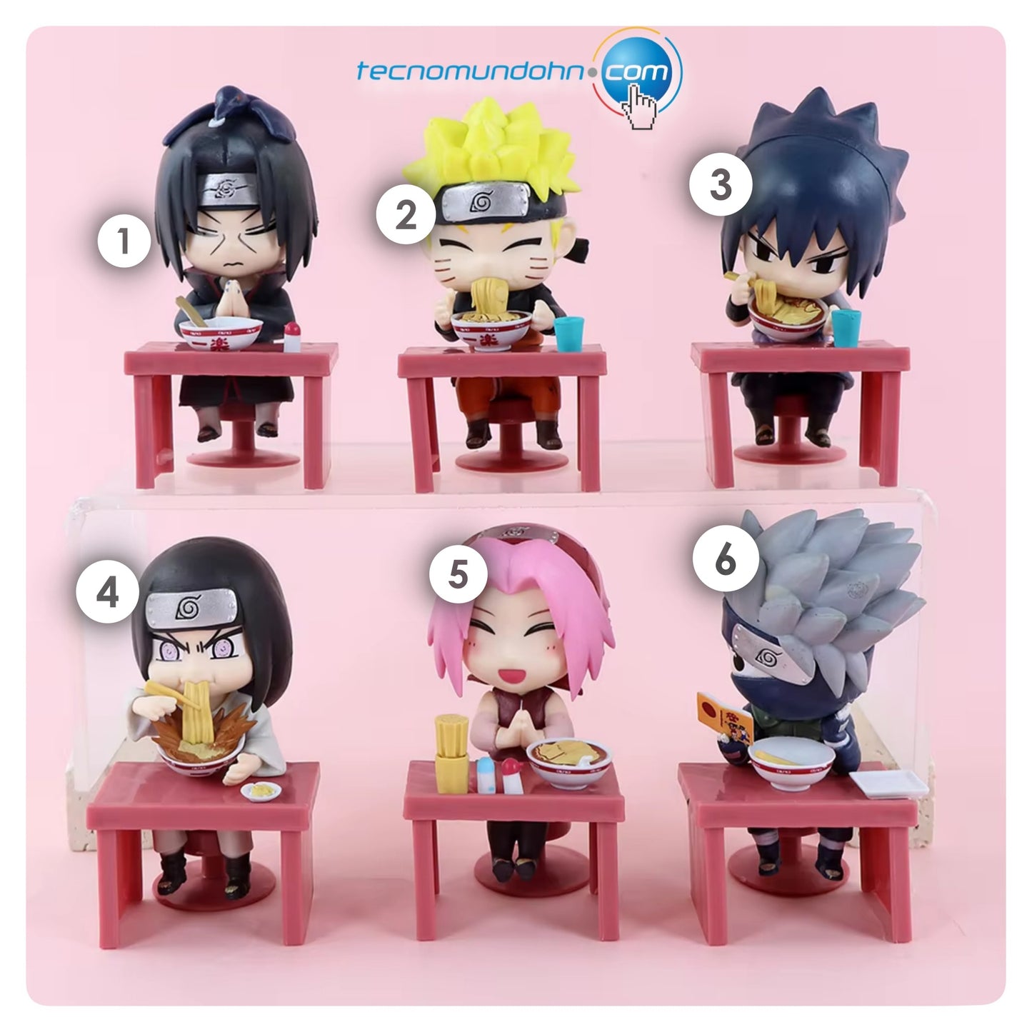 Figuras Naruto Shippuden Ramen