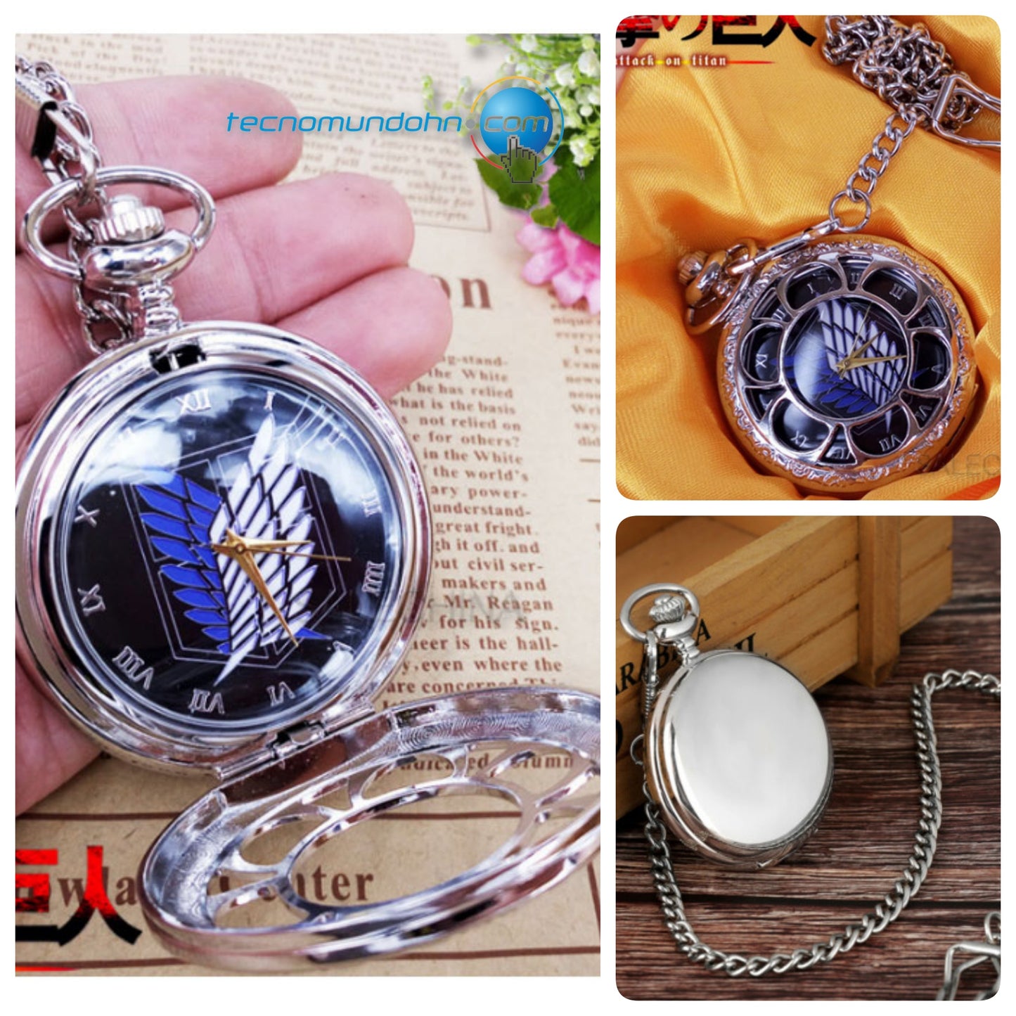 Reloj Attack On Titan (B)
