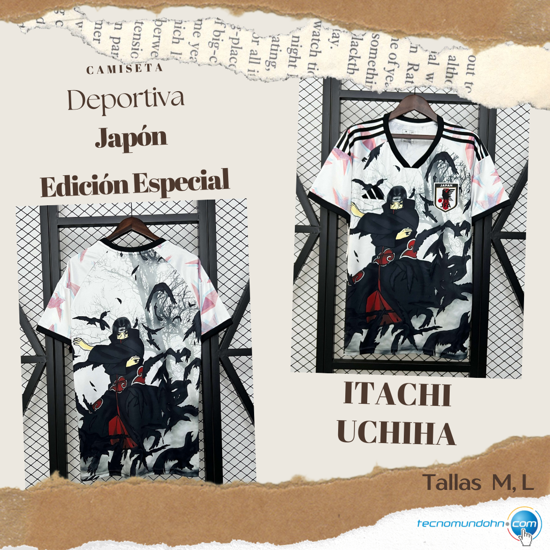 Camiseta Edición Especial Selección De Fútbol Japón Itachi (B) | Naruto