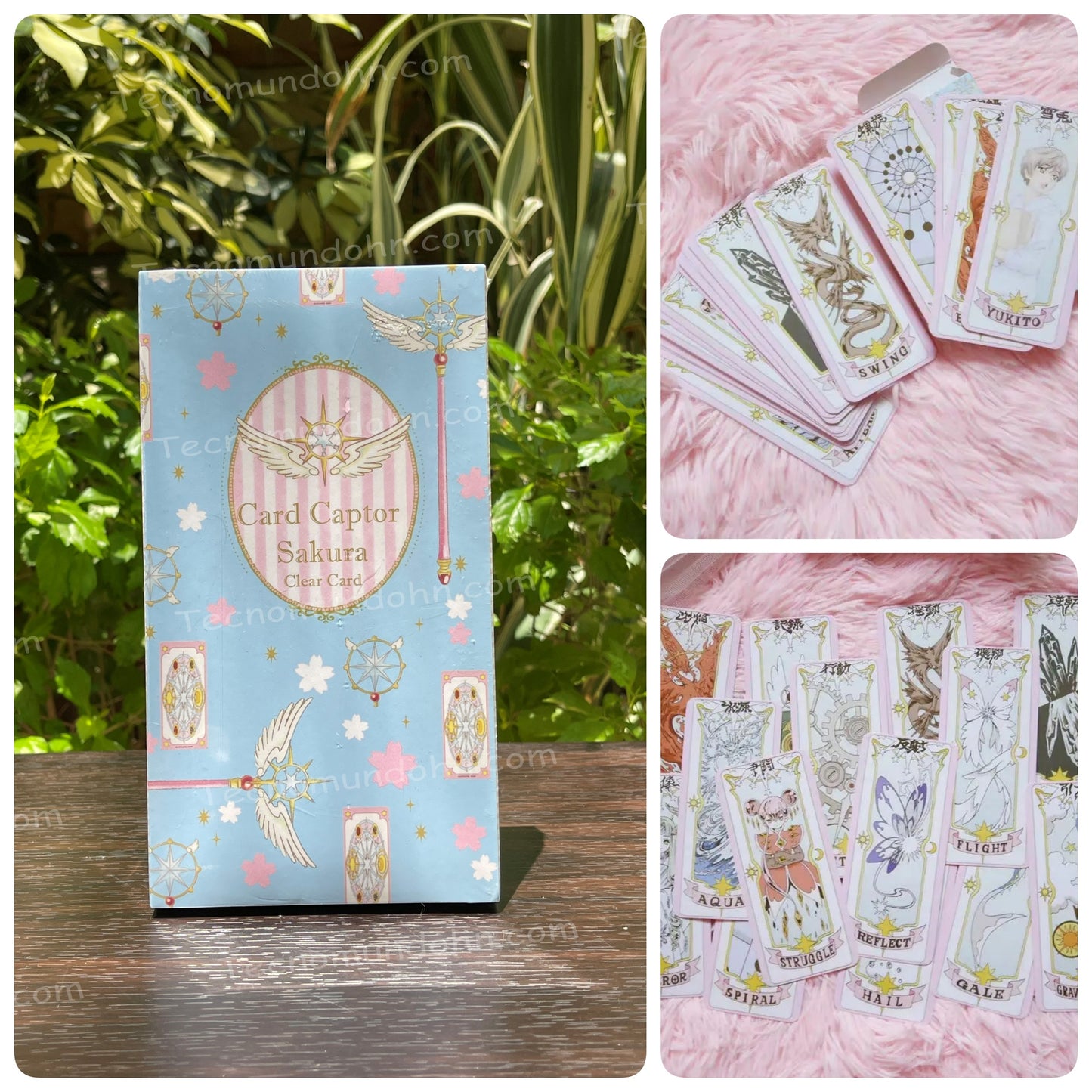 Cartas Cardcaptor Sakura Inspiradas En Clear Card