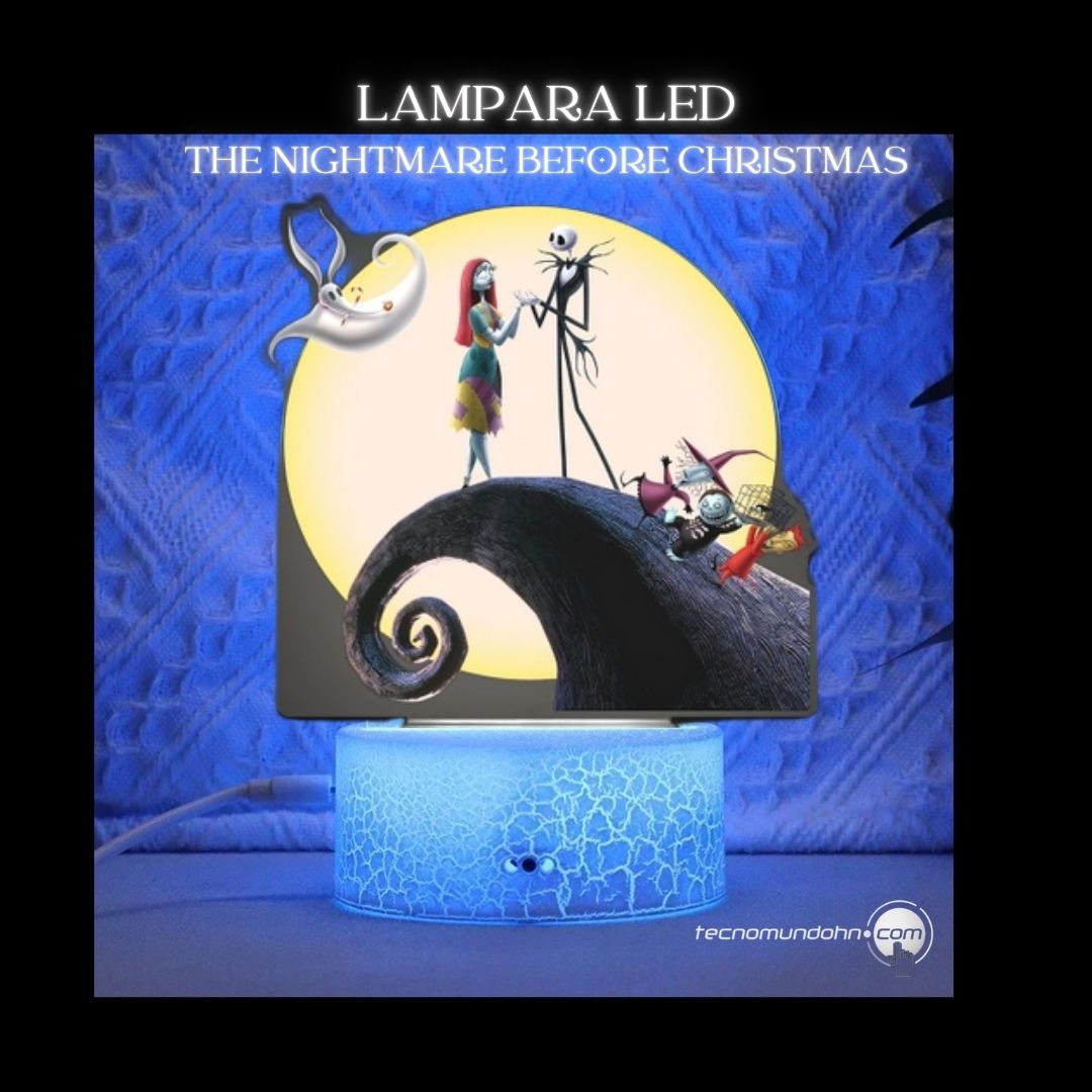 Lámpara Led El Extraño Mundo De Jack