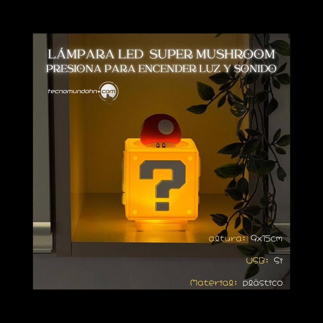 Lámpara Led Super Mushroom