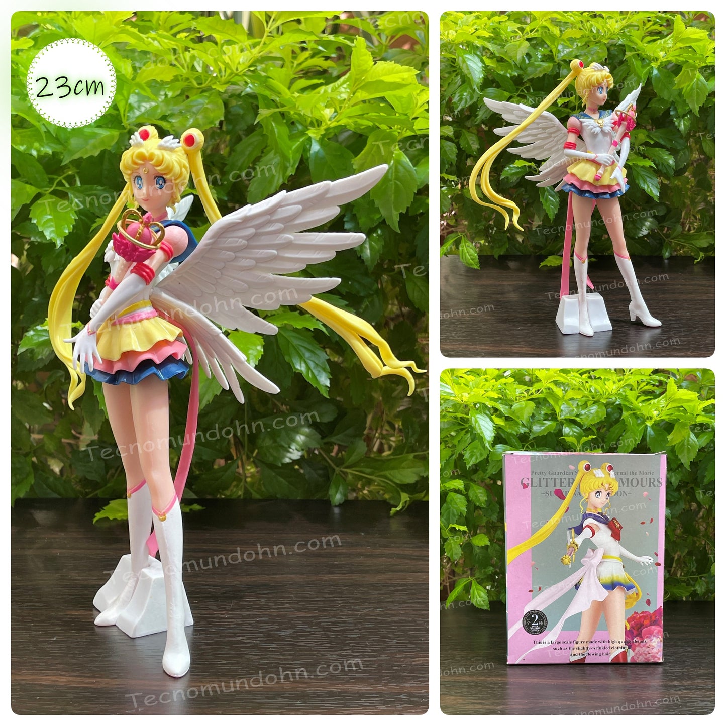 Figura Eternal Sailor Moon Con Alas 23Cm