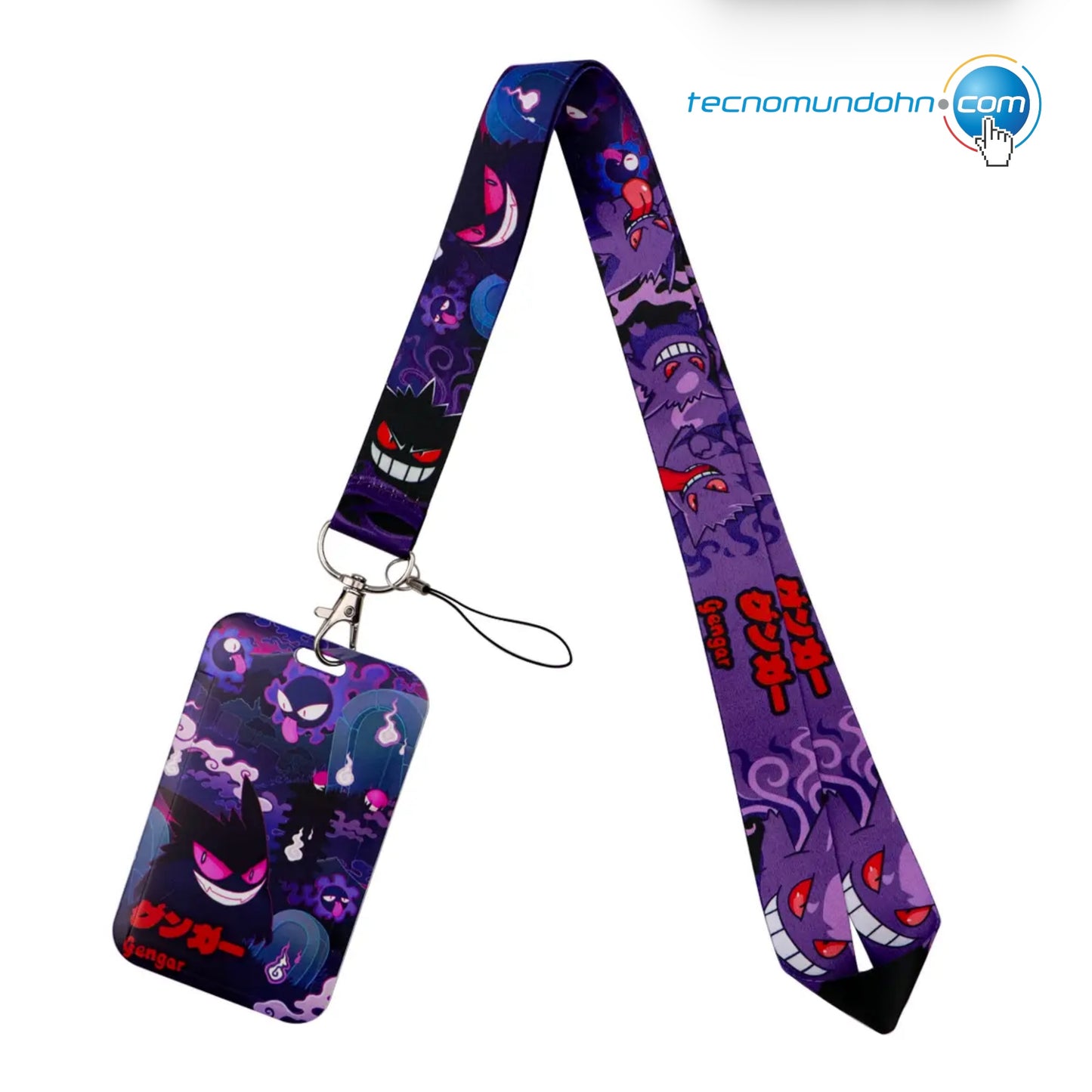 Lanyard + Portacarnet Gengar Pokémon