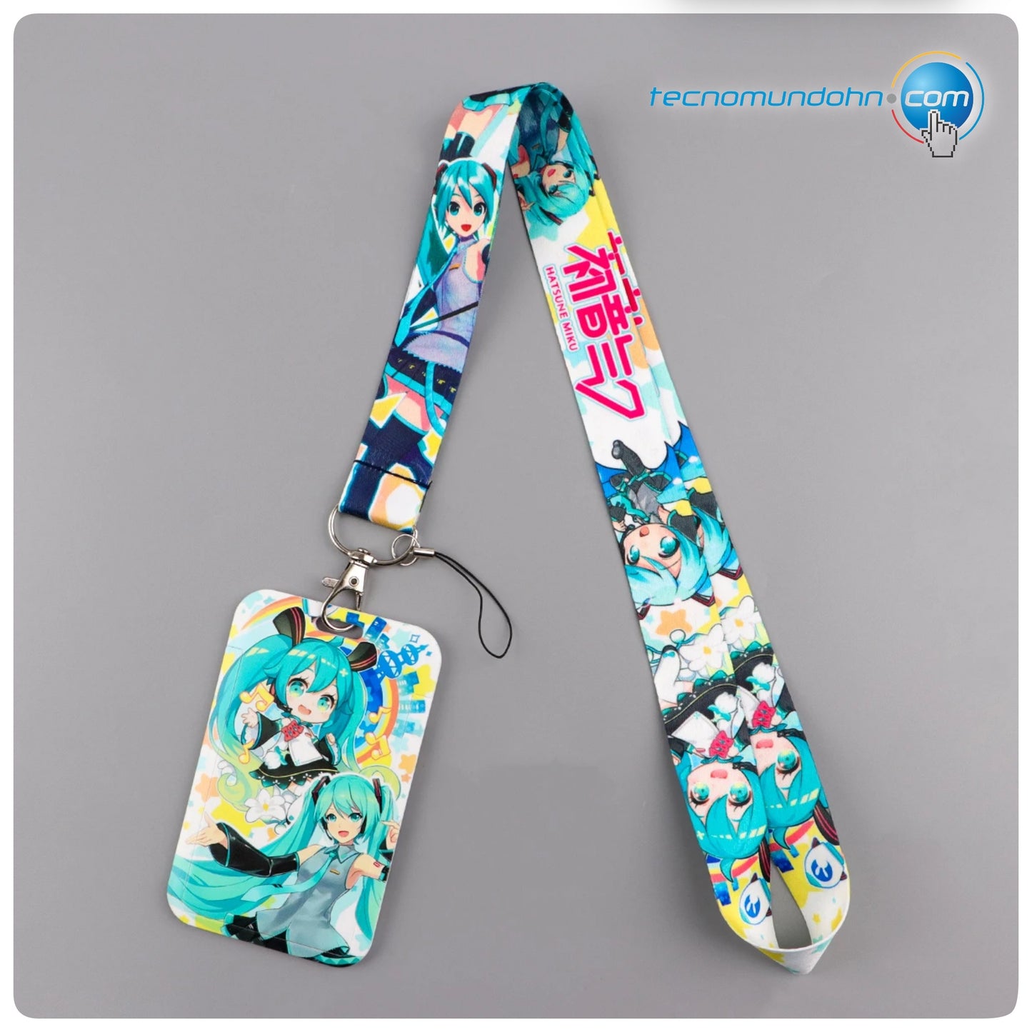 Lanyard + Portacarnet Hatsune Miku