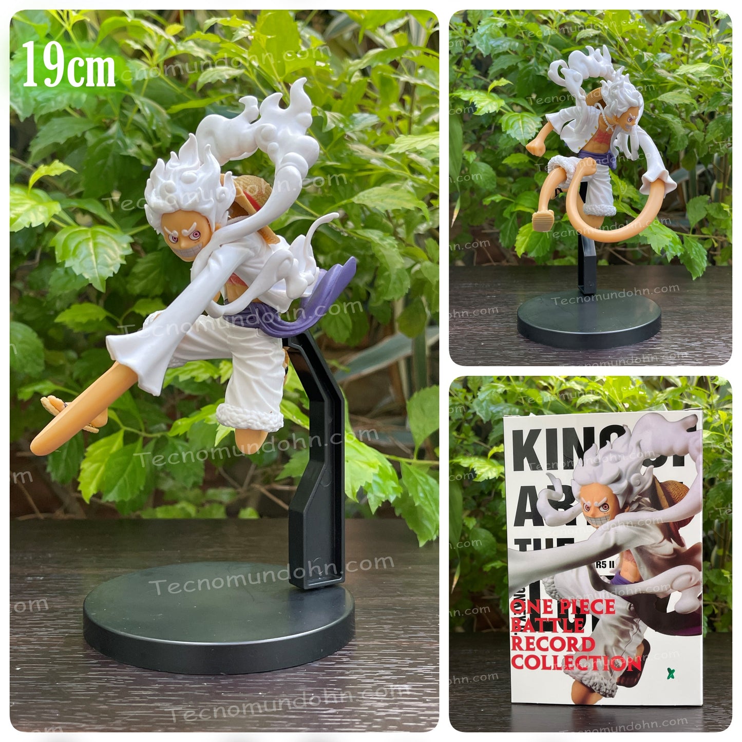 Figura Monkey D. Luffy Gear 5 - 19Cm | One Piece