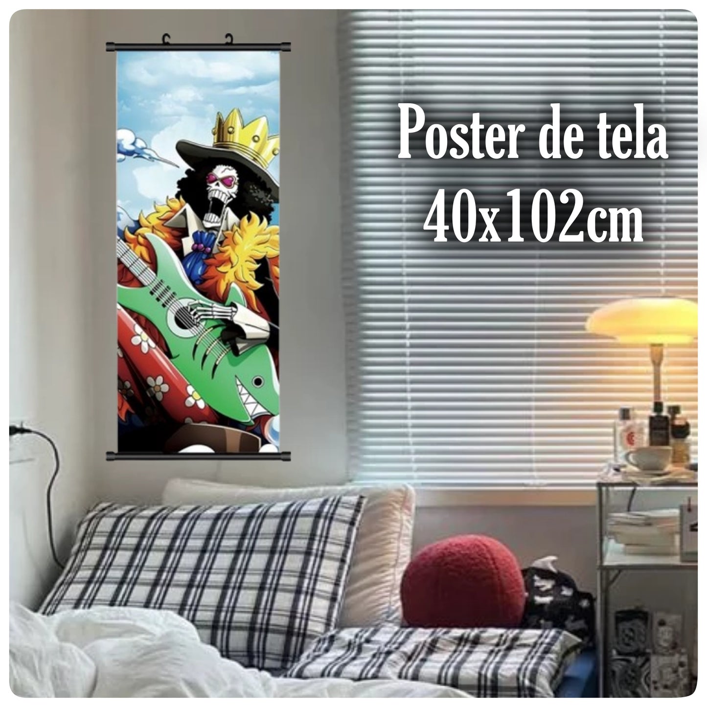 Poster De Tela Brook | One Piece