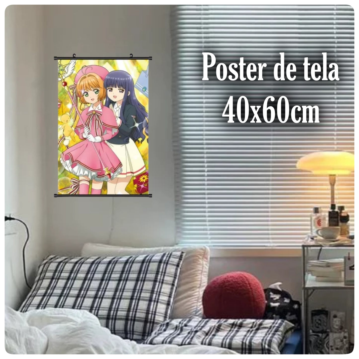 Poster De Tela Sakura Card Captor 02