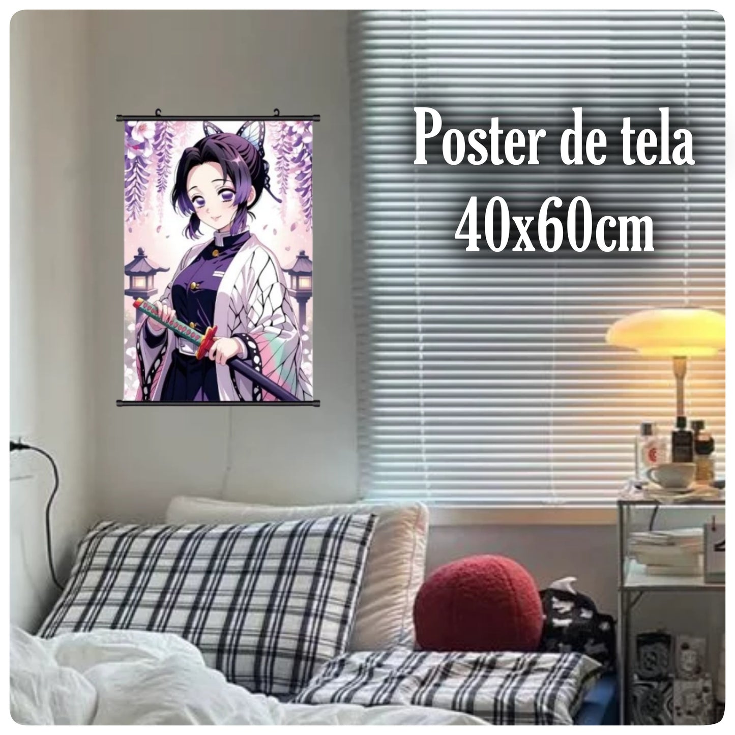 Poster De Tela Shinobu | Demon Slayer