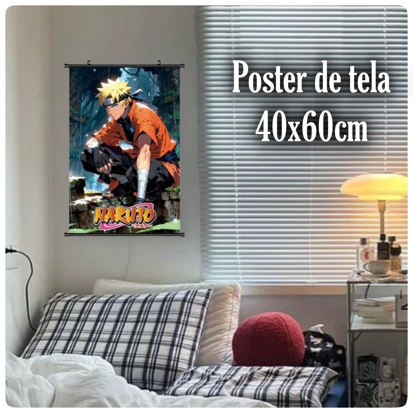 Poster De Tela Naruto Uzumaki 01