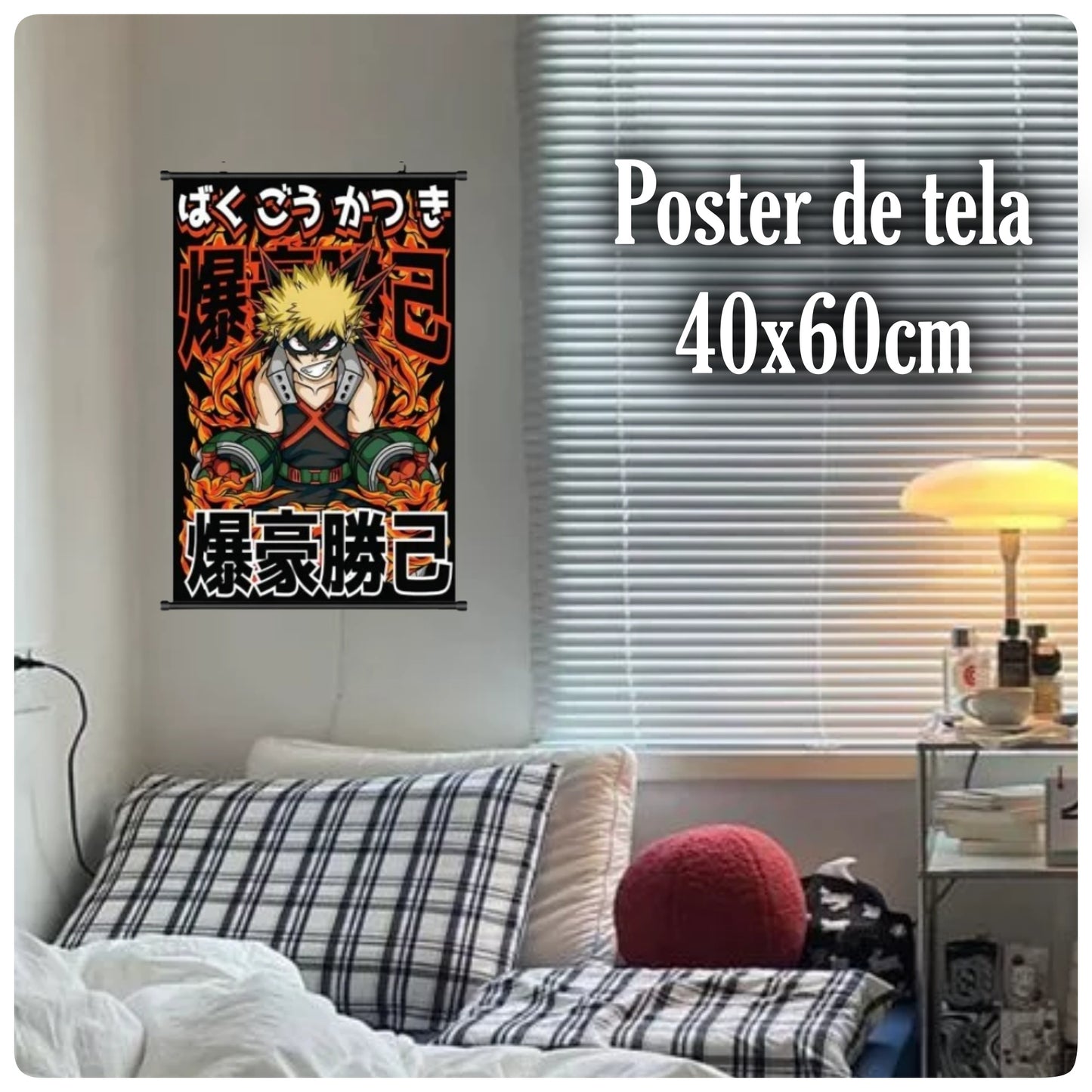 Poster De Tela Bakugo 01 | My Hero Academia