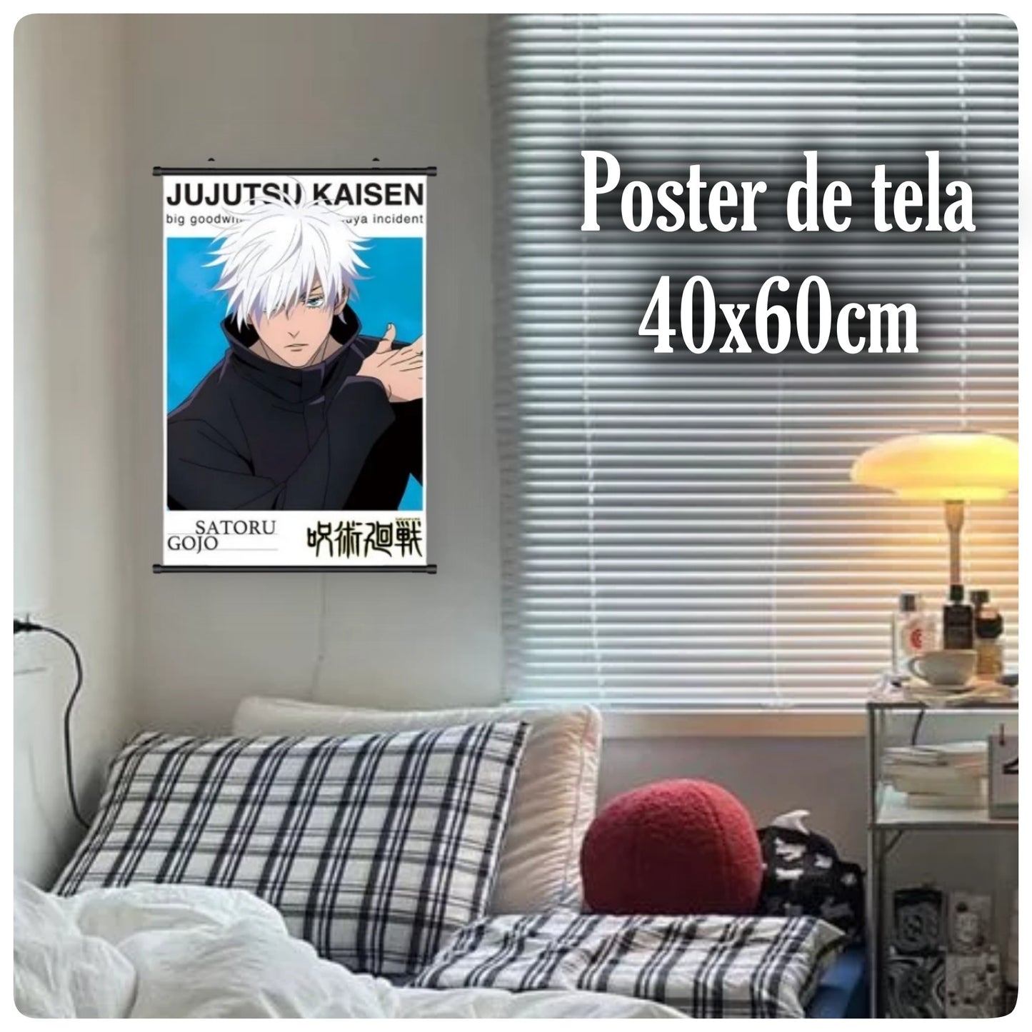 Poster De Tela Gojo Satoru | Jujutsu Kaisen