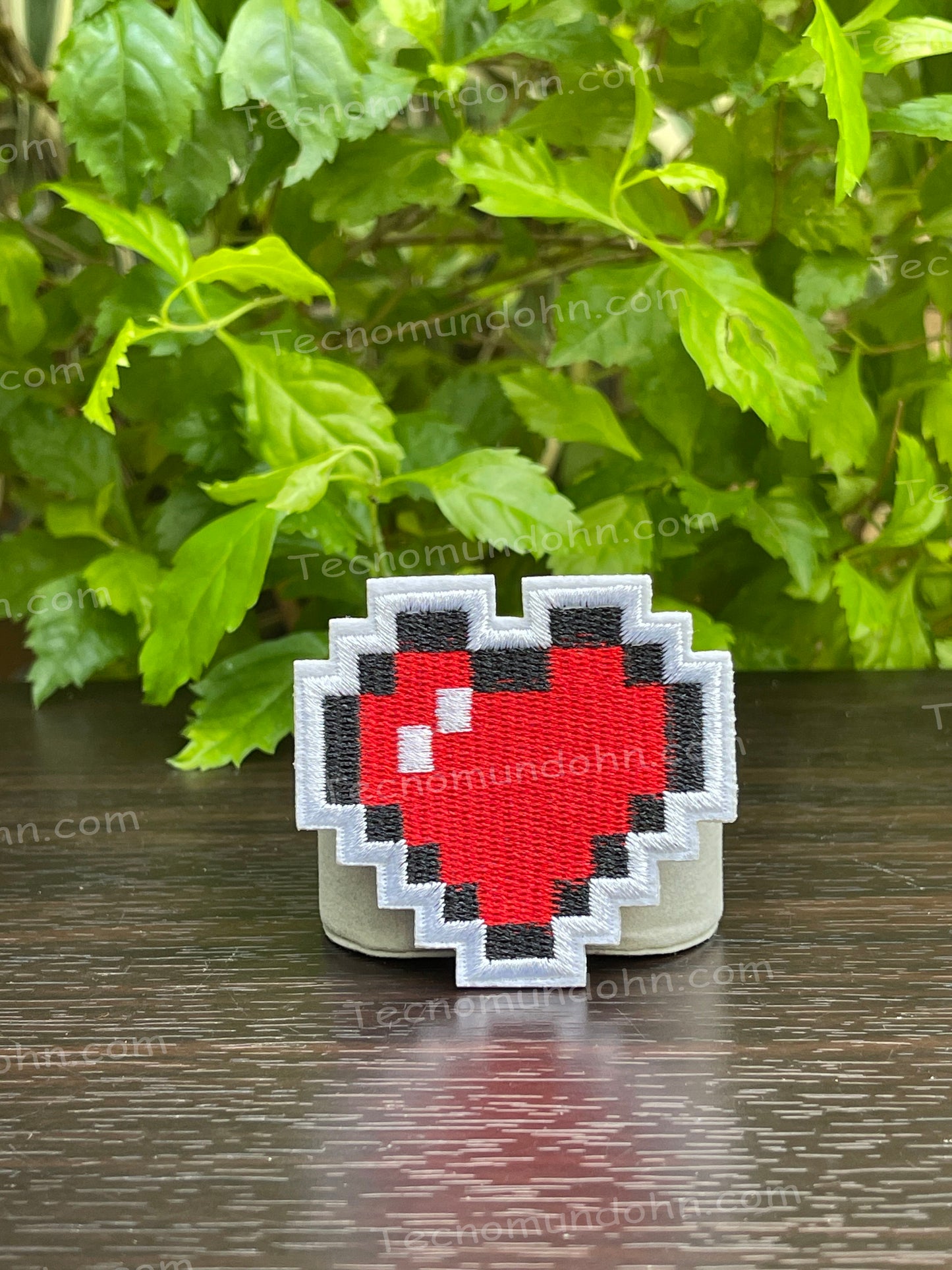 Parche Corazón 8 Bits | Minecraft