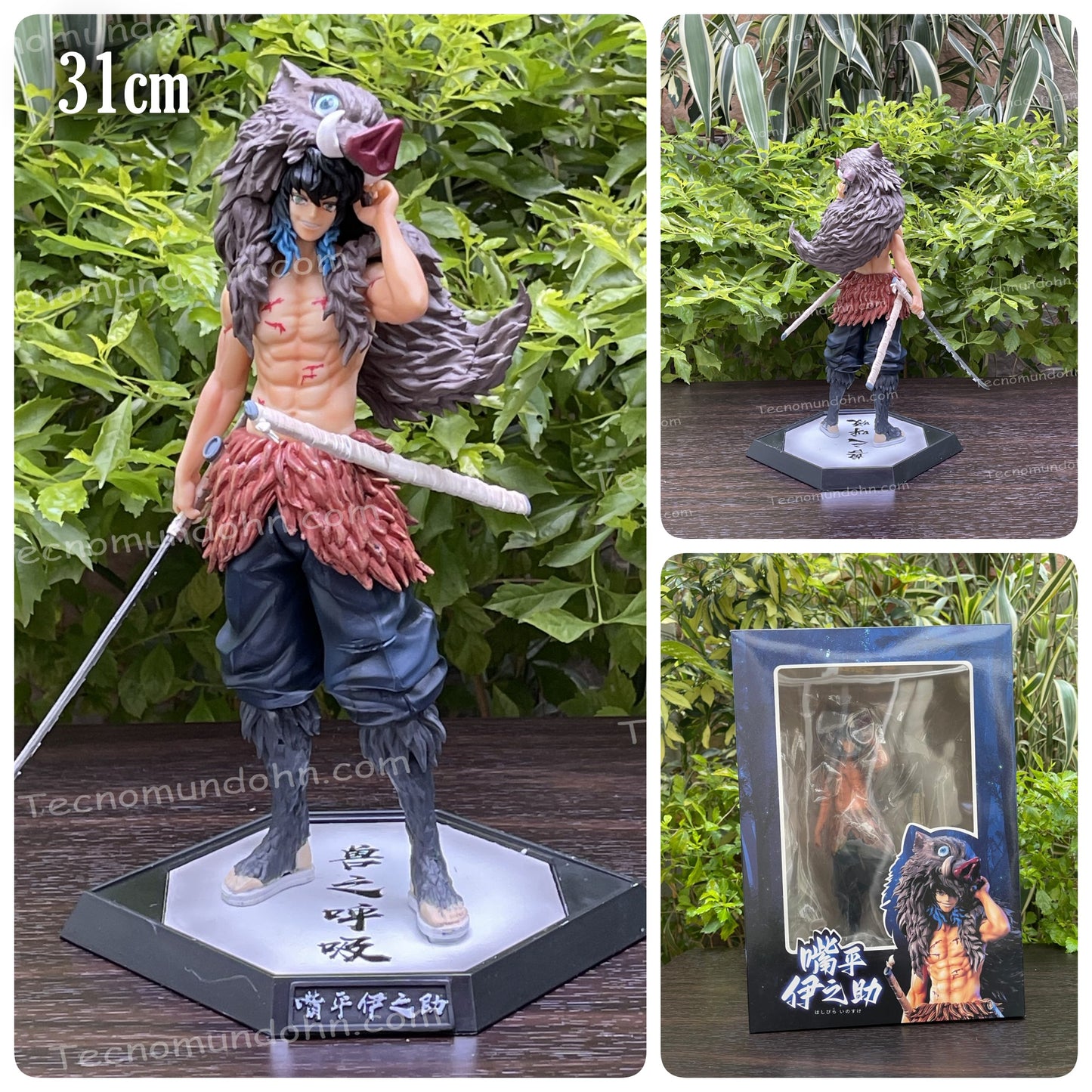 Figura Inosuke Hashibira 31Cm | Demon Slayer
