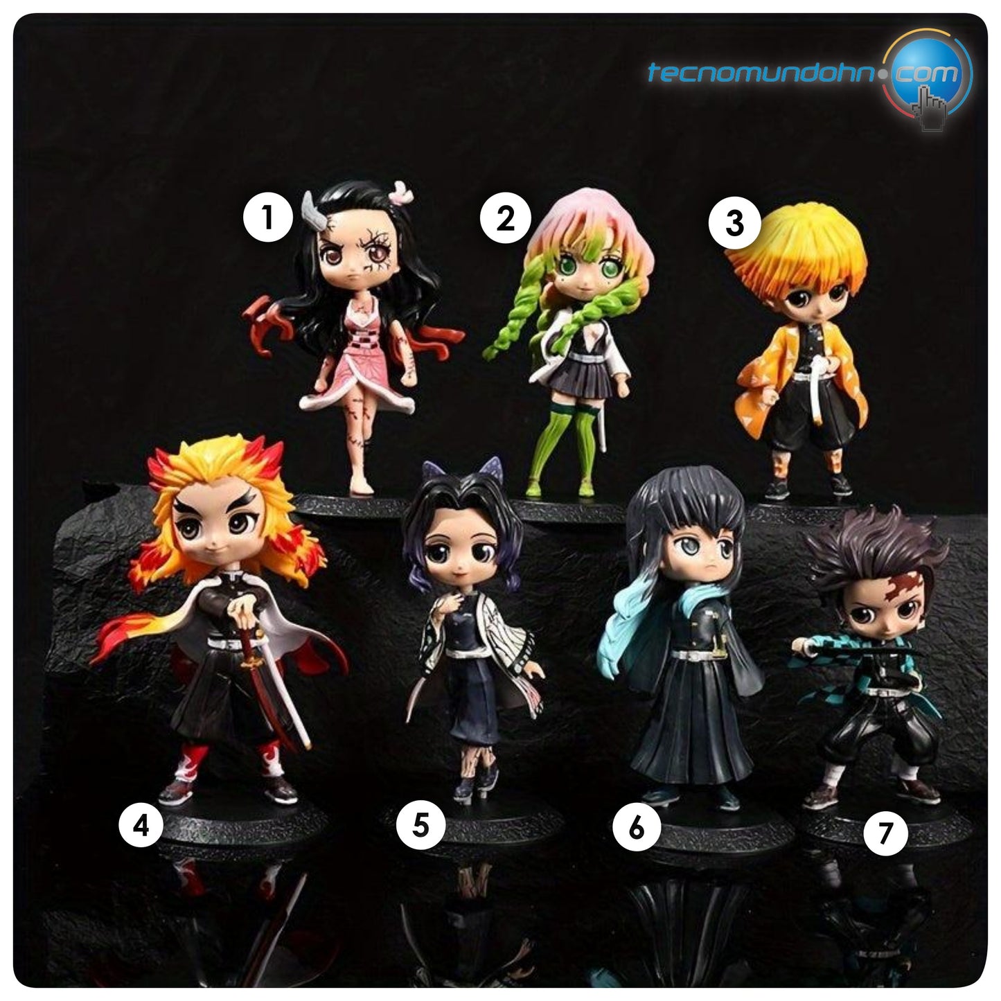 Figuras Estilo Q Posket | Demon Slayer