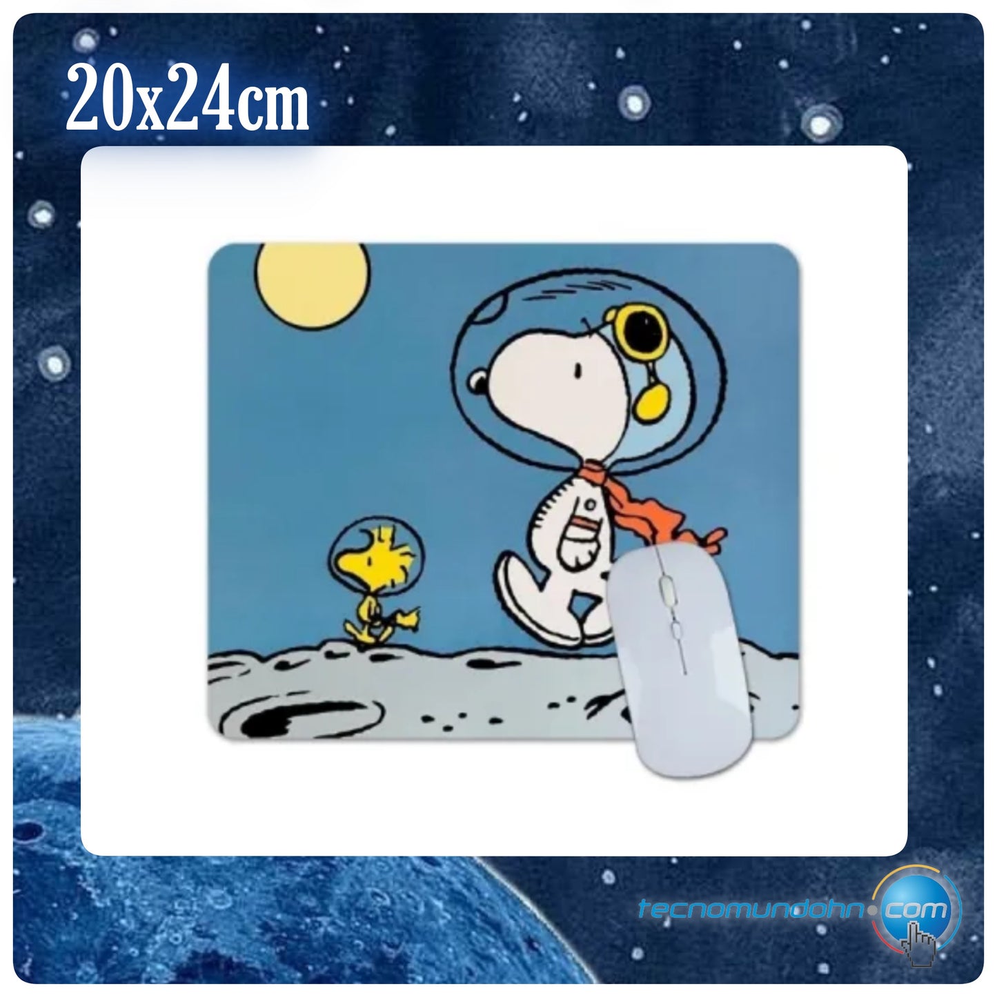 Mouse Pad Snoopy 25X30Cm (A)