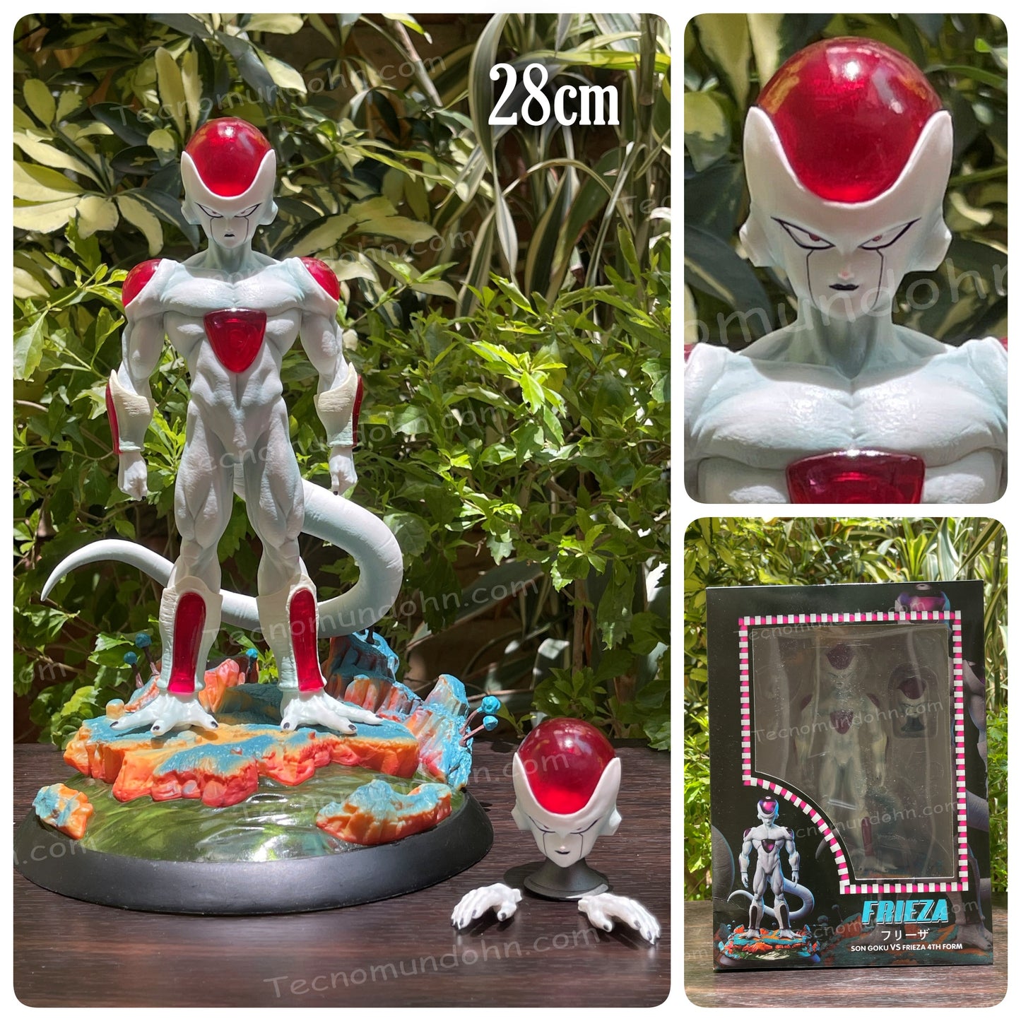 Figura Freezer Forma 4 - 28Cm | Dragon Ball