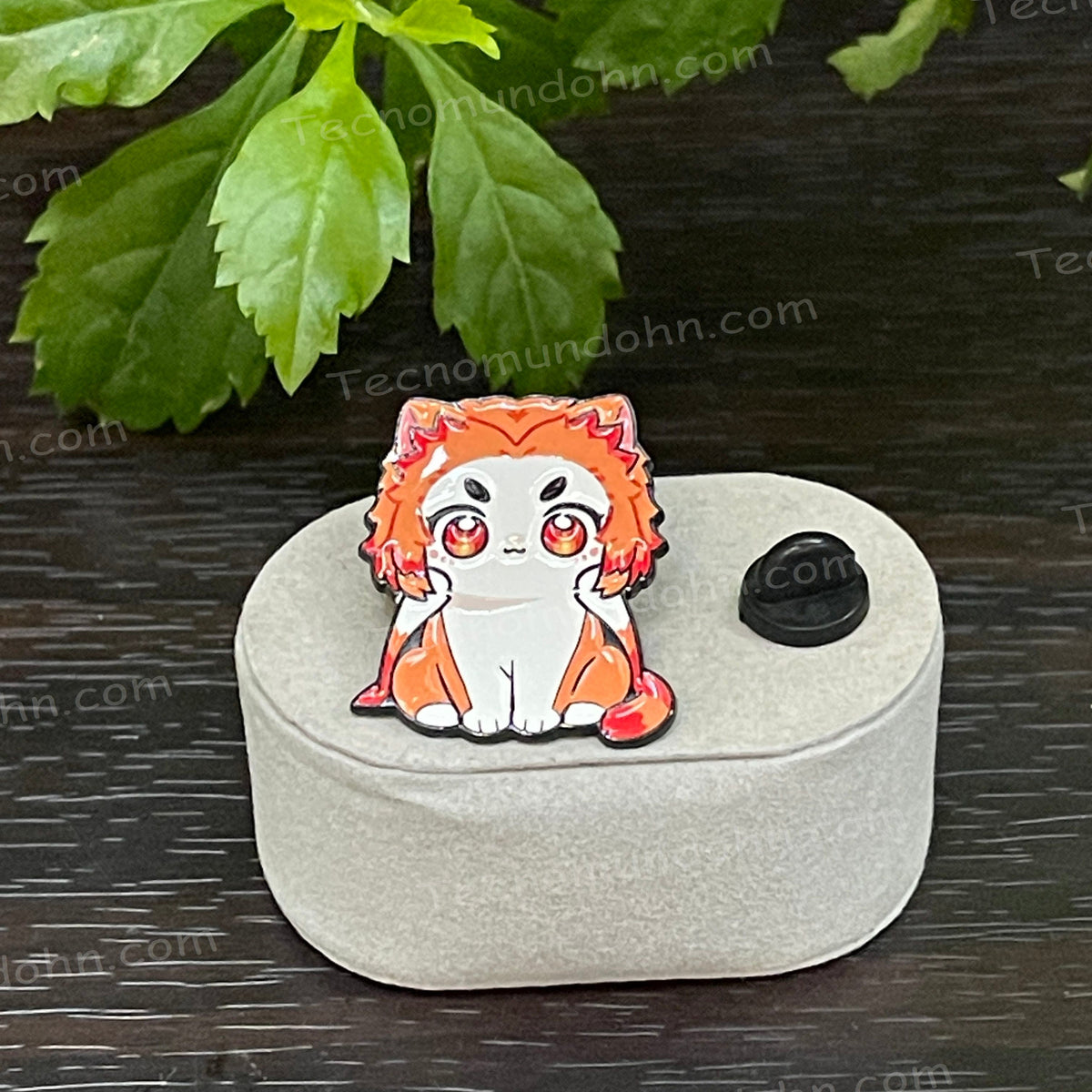 Broche Rengoku Cat | Demon Slayer