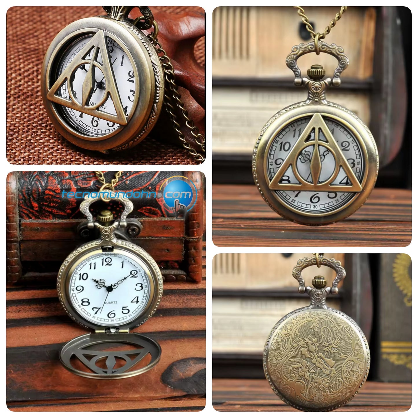 Reloj Reliquias De La Muerte| Harry Potter
