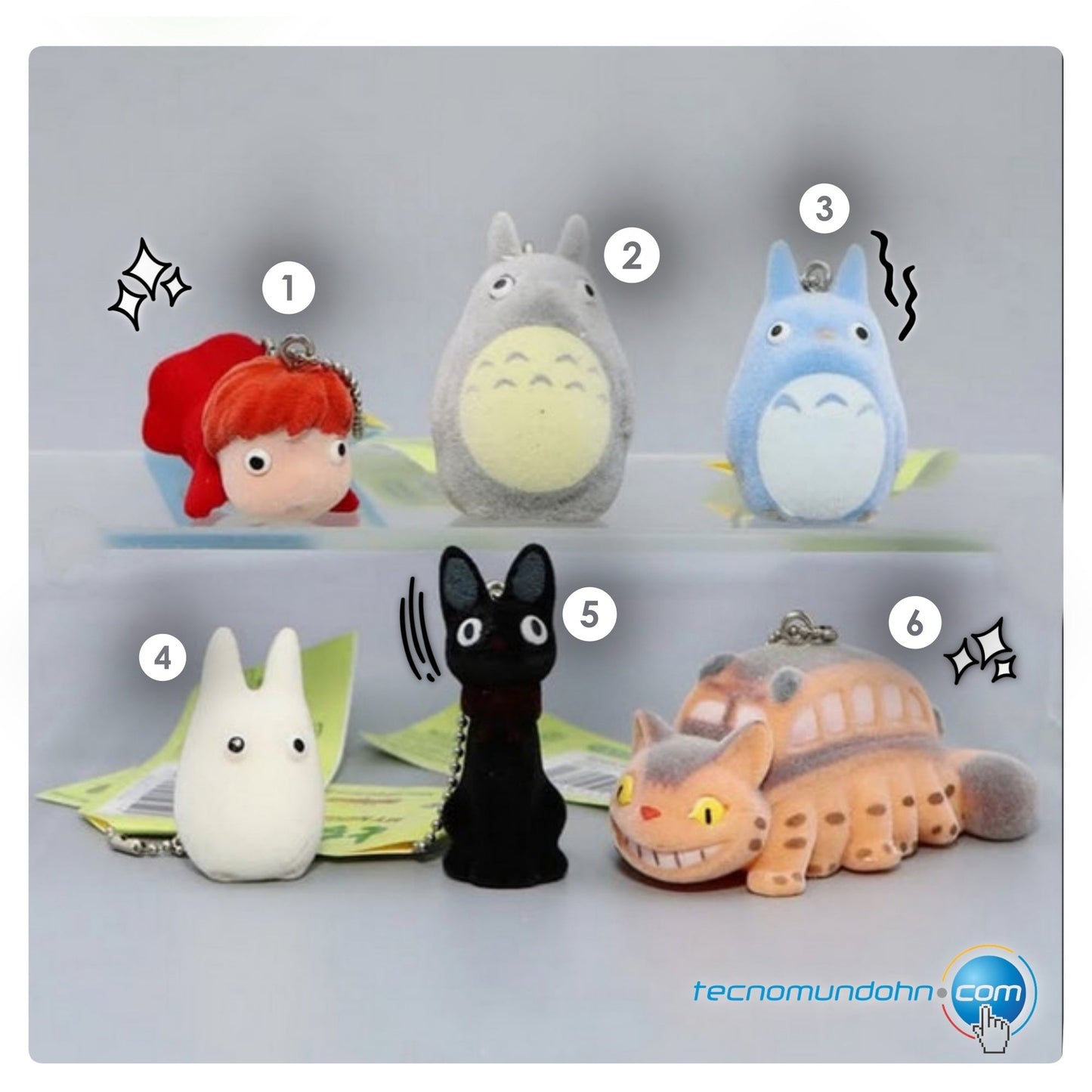 Llaveros Figuras Totoro | Studio Ghibli