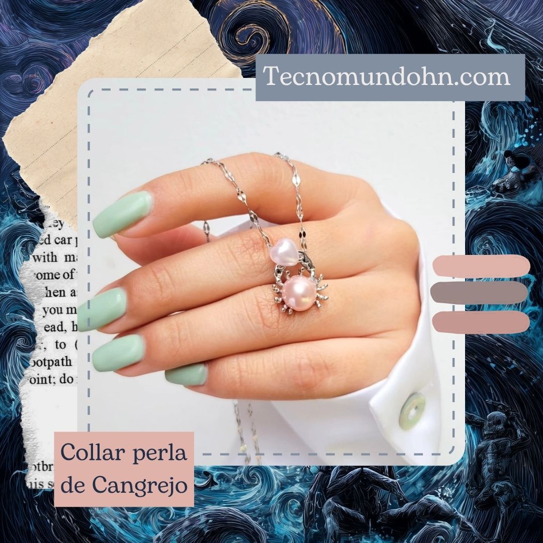 Collar Perla De Cangrejo