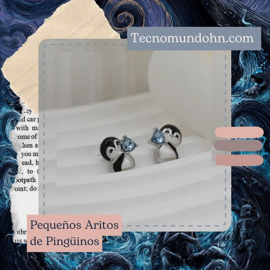 Pequeños Aritos De Pingüinos