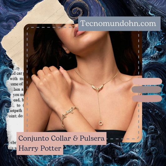 Conjunto Collar & Pulsera Harry Potter