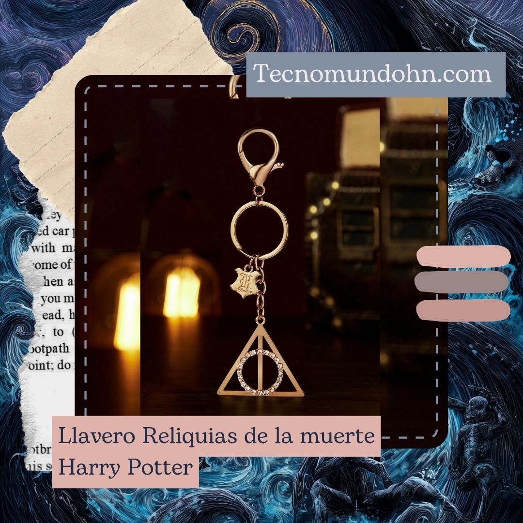 Llavero Reliquias De La Muerte Harry Potter