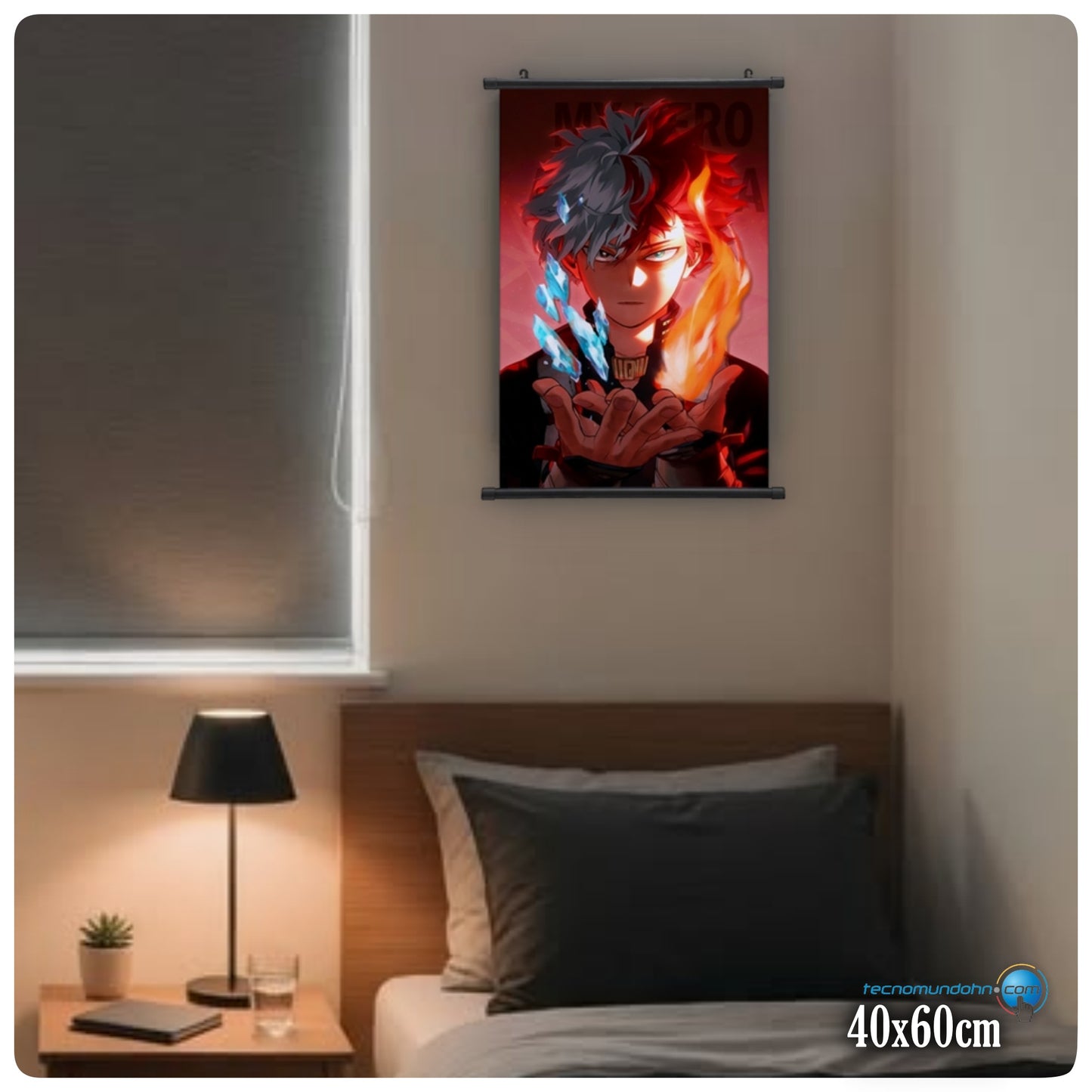 Poster De Tela Shoto Todoroki 02 | My Hero Academia