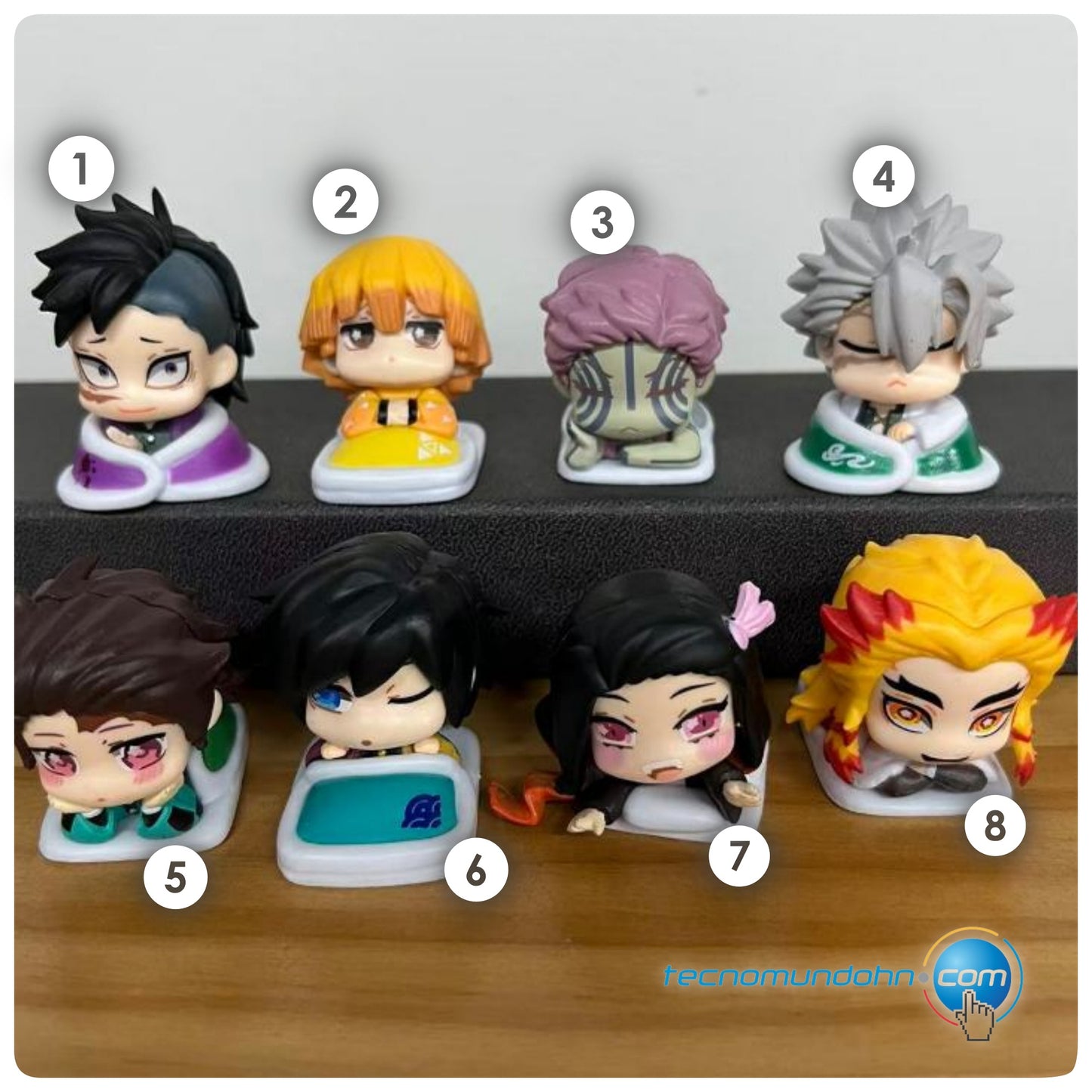 Figuras "Durmientes" Chibi | Demon Slayer