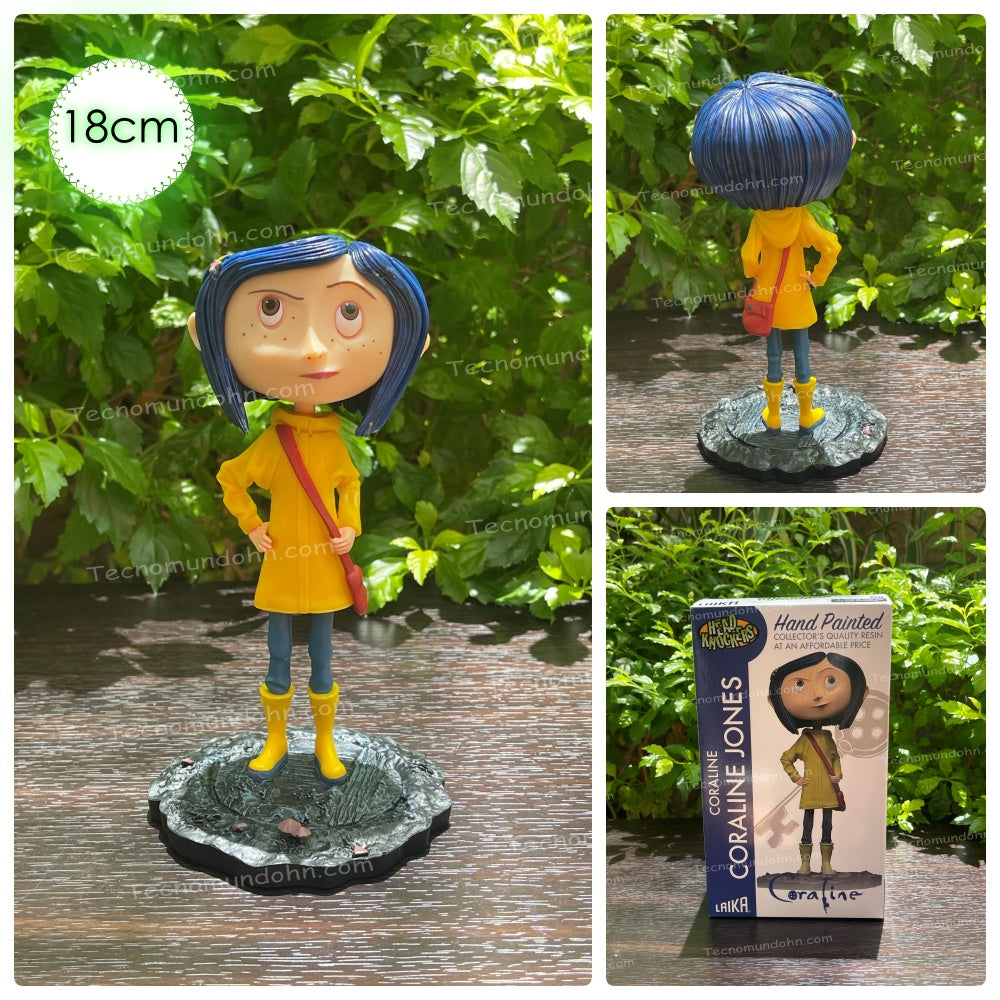 Figura Coraline Y La Puerta Secreta: Shake Head De 18 Cm