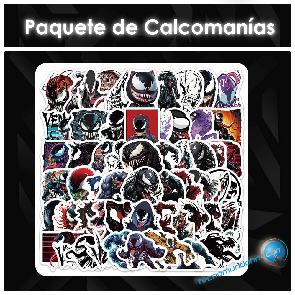 Paquete De Calocmanías Venom
