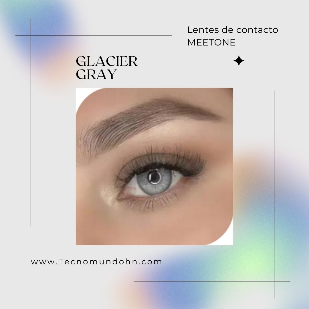 Lente De Contacto Glacier Gray