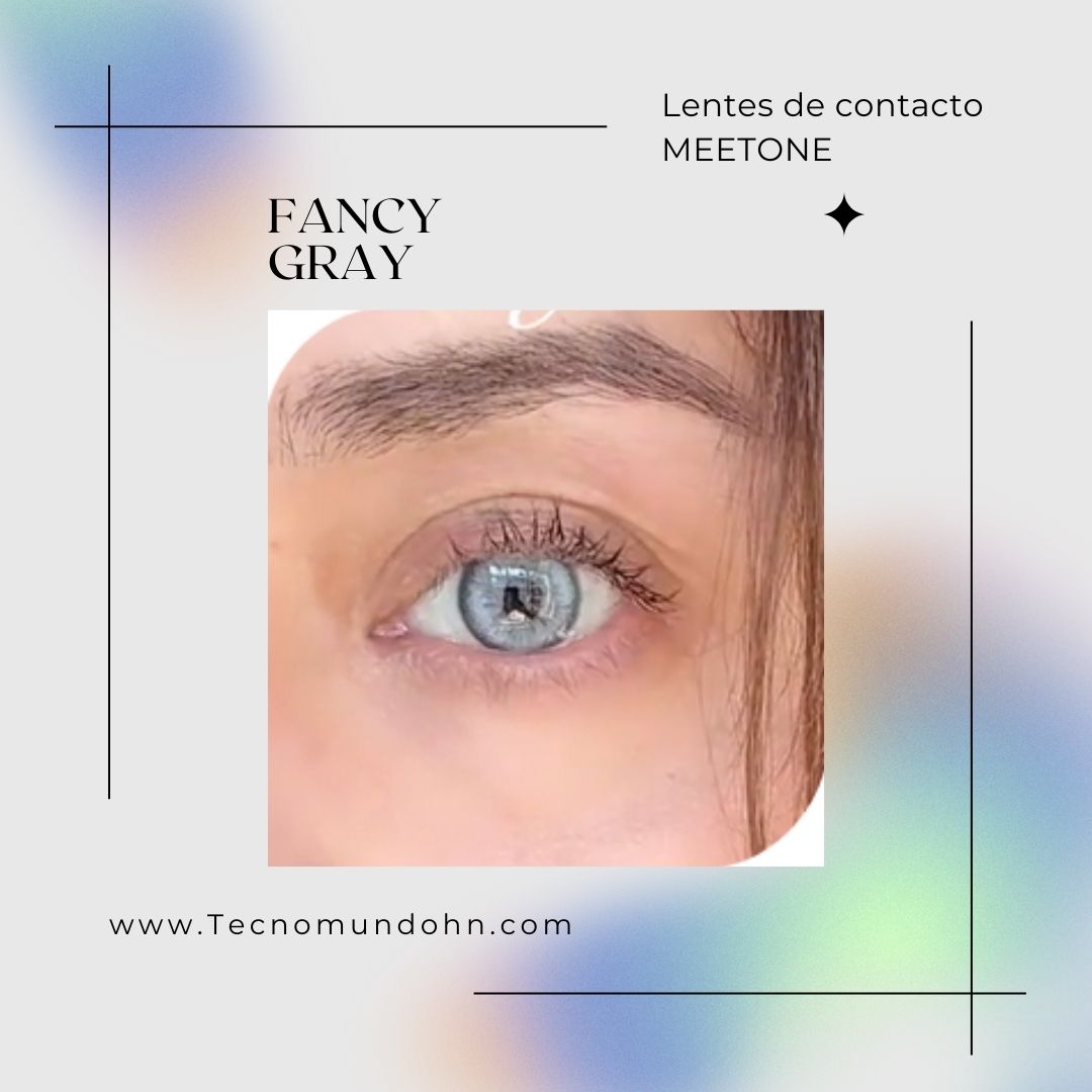 Lente De Contacto Fancy Gray
