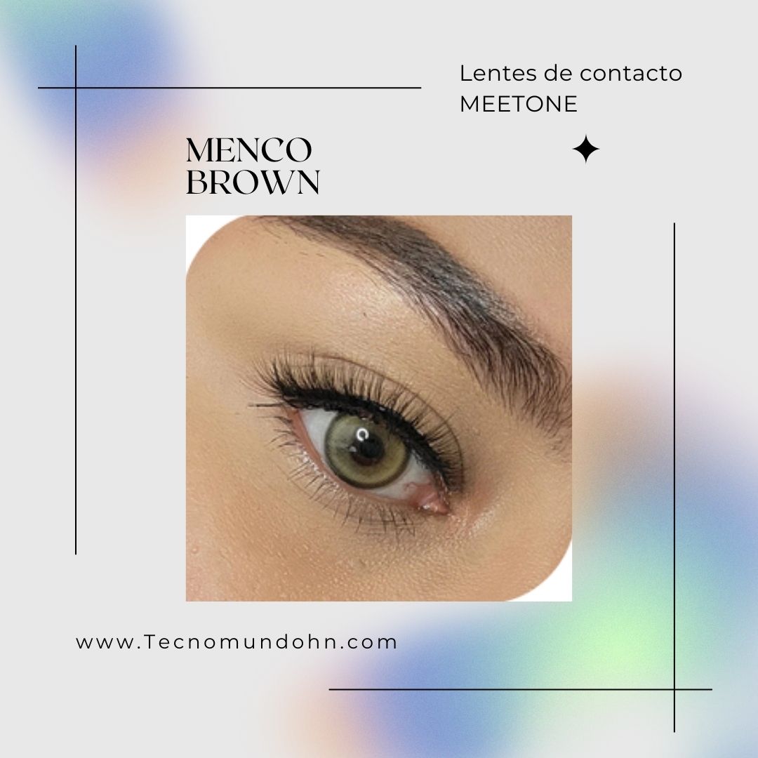 Lente De Contacto Menco Brown