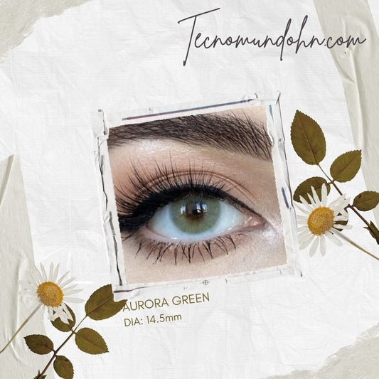 Lente De Contacto Aurora Green